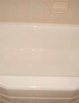 Bathtub Refinishing Completed