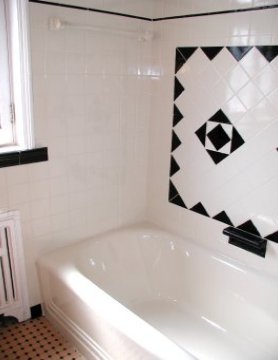 Bathtub and Tile Refinishing Completed