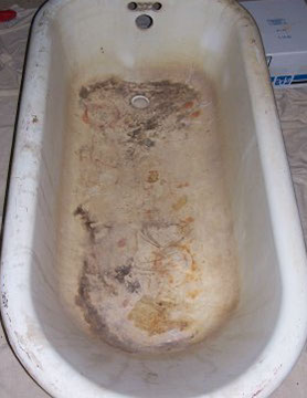 Reglazed Clawfoot Tub